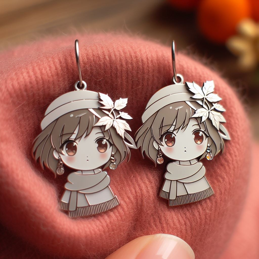 紅葉茜のイヤリング